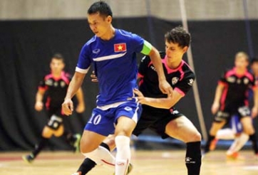 ĐT Futsal Việt Nam nhận thất bại đầu tiên tại TBN