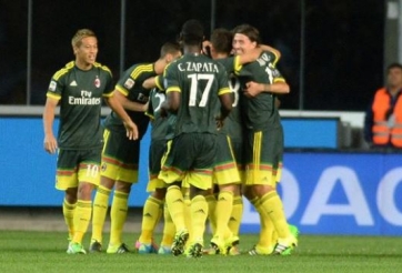 Video bàn thắng: Udinese	2-3	AC Milan (Vòng 5 - Serie A)