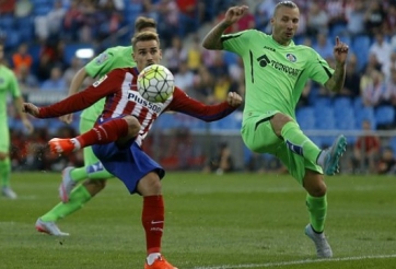 Video bàn thắng: Atletico Madrid 2-0 Getafe (Vòng 5 - La Liga)