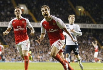 Video bàn thắng: Tottenham 1-2 Arsenal (Vòng 3 Capital One Cup)