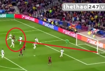 VIDEO: Cột dọc từ chối bàn thắng của Neymar