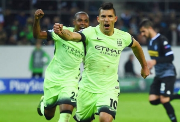 Man City ngược dòng ngoạn mục trước M'Gladbach