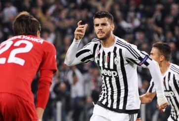 Video bàn thắng: Juventus 2-0 Sevilla (Vòng bảng Champions League)