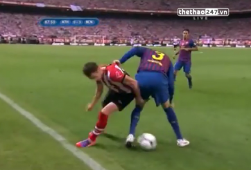 VIDEO: Tuyệt chiêu chống xỏ háng cực đỉnh của Gerard Pique