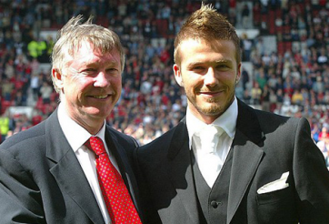 Sir Alex và Beckham bất ngờ trở lại Old Trafford
