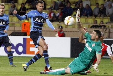 Video bàn thắng: Monaco 1-1 Tottenham (Vòng bảng Europa League)