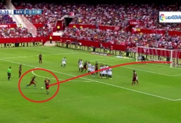 VIDEO: Cột dọc từ chối bàn thắng của Neymar