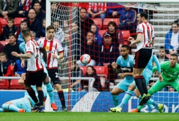 Video bàn thắng: Sunderland 2-2 West Ham (Vòng 8 Ngoại hạng Anh)