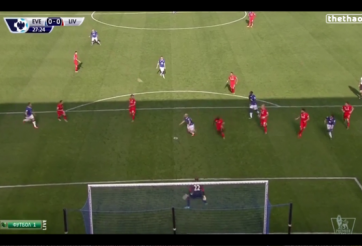 VIDEO: Pha cứu thua xuất thần của thủ thành Mignolet trước Everton