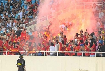 Đội tuyển Việt Nam có thể ‘gặp nguy’ vì các cổ động viên