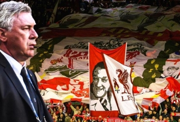 HLV Ancelotti lên tiếng về tin đồn tới Liverpool