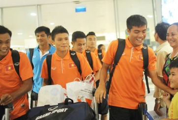 U19 Việt Nam được chào đón nồng nhiệt tại Nội Bài