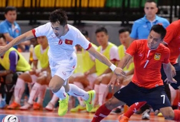 ĐT Futsal Việt Nam đè bẹp Lào với tỉ số 13-1