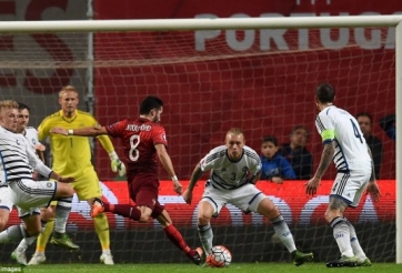 Video bàn thắng: Bồ Đào Nha 1-0 Đan Mạch (Vòng loại Euro 2016)