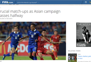 FIFA nhấn mạnh cuộc chiến giữa Việt Nam và Thái Lan