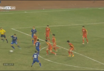 VIDEO: Siêu phẩm ban bật theo phong cách tiki taka của các cầu thủ Thái Lan