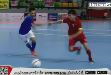 Video futsal: Việt Nam - Malaysia (Giải VĐ Đông Nam Á 2015)