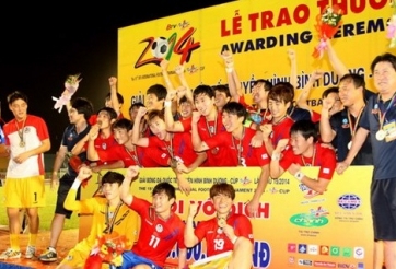 Xác định các đại diện Hàn Quốc, Nhật Bản tham dự BTV Cup 2015