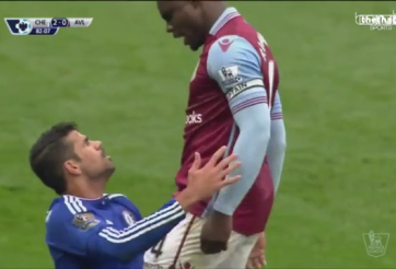 VIDEO: Khi Diego Costa ăn vạ gặp phải 'đối thủ cứng'