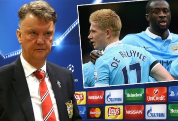 Van Gaal lo MU thua Man City vì Champions League