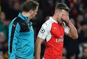 Chấn thương của Aaron Ramsey nặng hơn dự kiến