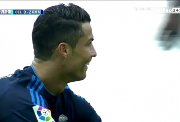 VIDEO: Pha vấp  ngã gây tranh cãi của Ronaldo ở trận gặp Celta Vigo