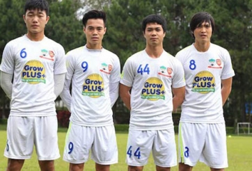 Công Phượng trở lại tập luyện cùng U21 HAGL