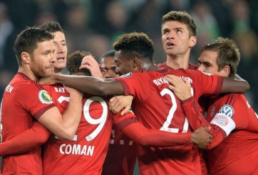 Video bàn thắng: Wolfsburg 1-3 Bayren Munich (Cúp QG Đức)