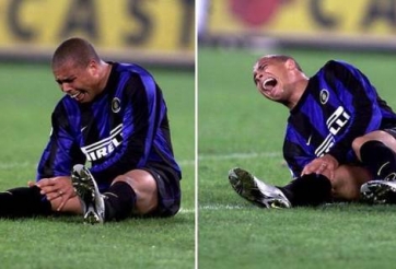 VIDEO: Cận cảnh pha chấn thương định mệnh của Ronaldo béo ở Serie A