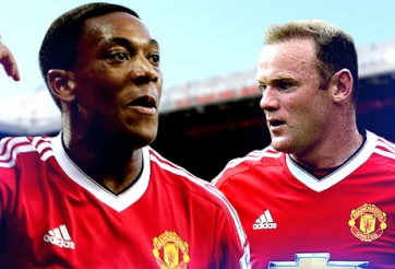 Van Gaal ám chỉ để Martial đá trung phong thay Rooney