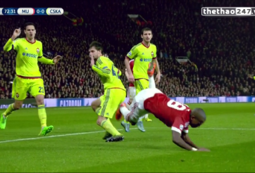 VIDEO: Ashley Young lại 'bay giữa ngân hà' ở trận gặp CSKA