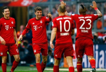 Video bbàn thắng: Bayern Munich 4-0 Stuttgart (Vòng 12 Bundesliga)