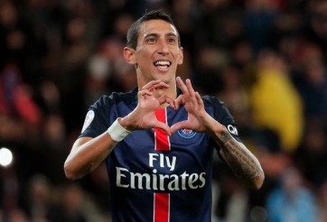 VIDEO: Di Maria sút phạt thành bàn từ khoảng cách 40m