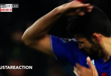 VIDEO: Diego Costa kêu than vì cầu thủ Stoke bị... hôi nách
