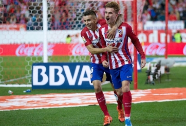 Video bàn thắng: Atletico Madrid vs Sporting Gijon (Vòng 11 La Liga)