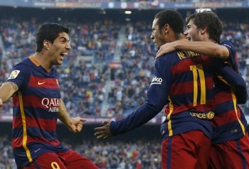 Highlights Barcelona 3-0 Villarreal: Song sát Neymar - Suarez tỏa sáng!