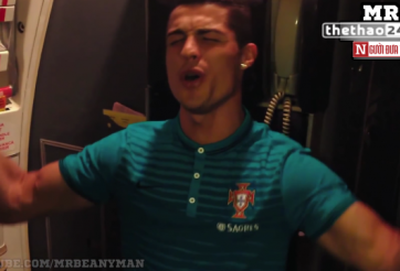 VIDEO: Ronaldo khoe giọng ca cực chất với ca khúc 'Stay - Rihanna'