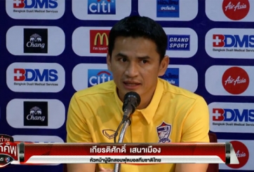 HLV Kiatisuk thở phào nói về chiến thắng của Thái Lan