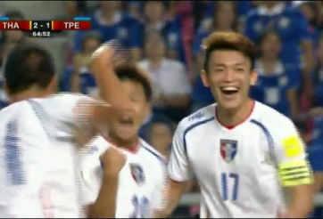 VIDEO: Màn phối hợp ghi bàn đẹp mắt của Đài Loan trước Thái Lan