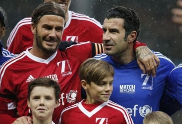 VIDEO: Beckham tái xuất sân cỏ với những pha chuyền bóng tuyệt đỉnh