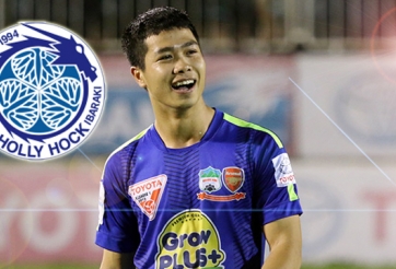 Công Phượng sẽ có nhiều đất diễn tại CLB Mito HollyHock