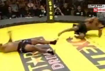 VIDEO: Trận đấu võ hy hữu cả 2 cùng knock out ở MMA