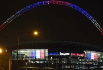 Anh và Pháp đồng loạt quốc tang trước trận đấu tại Wembley