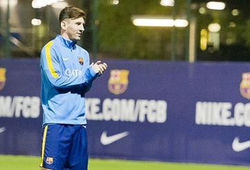 Lionel Messi trở lại 5 ngày trước Siêu kinh điển