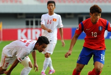 U21 Việt Nam và U19 Hàn Quốc cầm hòa nhau trong trận đấu thử nghiệm