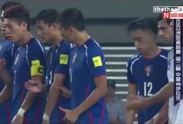 Video bàn thắng: Đài Loan 0-2 Iraq (Vòng loại World Cup 2018)