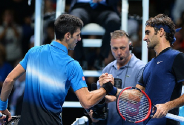 Đánh bại Djokovic, Federer độc chiếm ngôi đầu