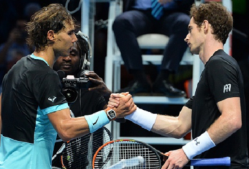 Vượt qua Murray, Nadal tiếp bước Federer vào bán kết