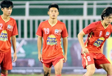 U21 HAGL tích cực luyện công trên sân Thống Nhất