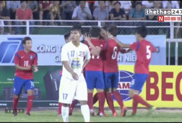 VIDEO: Bàn mở tỷ số của U19 Hàn Quốc trước U21 HAGL